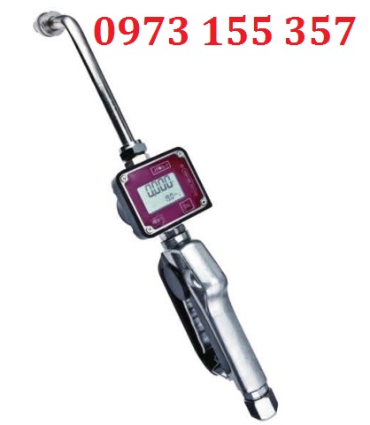 Cò bơm dầu gắn đồng hồ điện tử Oil NP01,cò bơm gắn đồng hồ điện tử, đồng hồ đo dầu nhớt điện tử