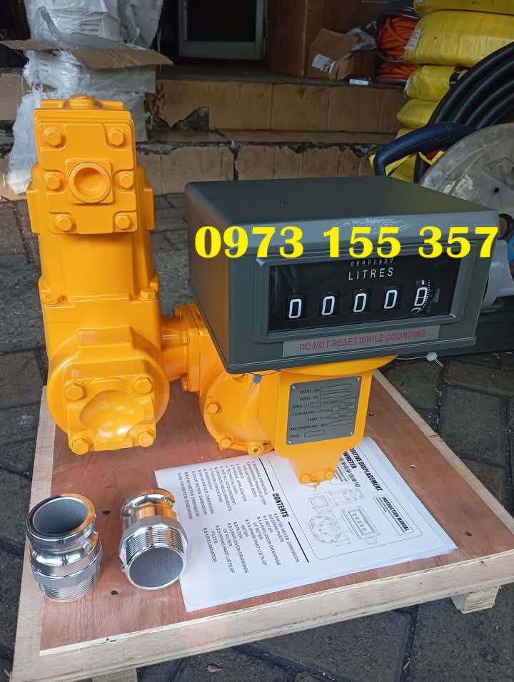 Đồng hồ đo lưu lượng xăng dầu M-50, đồng hồ đo lưu lượng M-50 DN50
