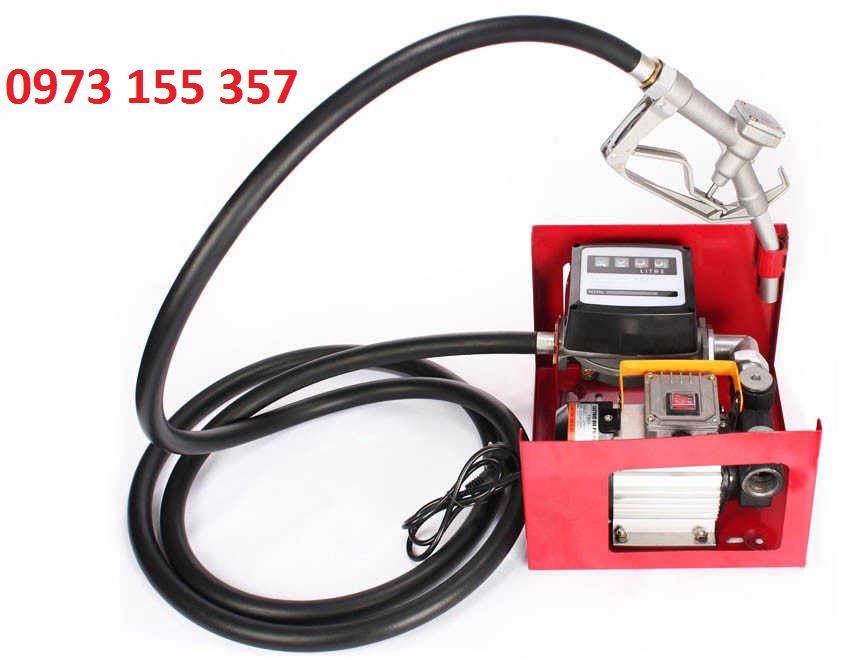 Máy bơm dầu NP8020-AC,Bộ bơm dầu cấp phát NP8020 kèm đồng hồ đo lưu lượng