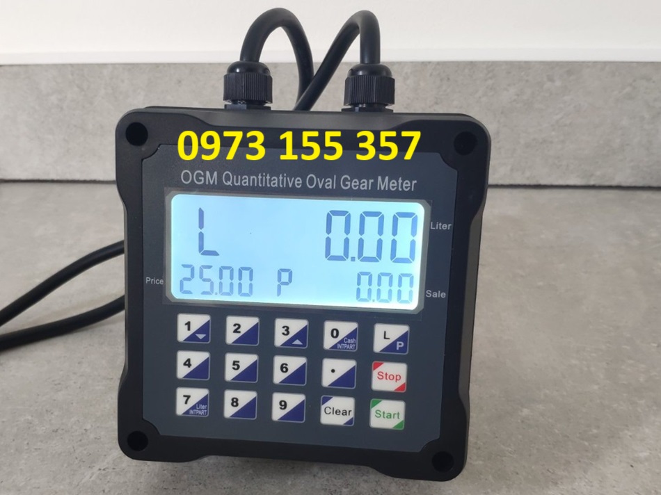 Đồng hồ đo xăng dầu OGM-25Q,Đồng hồ đo dầu điện tử cài đặt trước OGM-25Q, đồng hồ đo dầu cài đặt trước ﻿