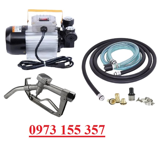 Bộ Kit bơm dầu NYB-60B,bơm dầu kèm dây cò NYB60,bơm dầu thùng phuy NYB60 220V