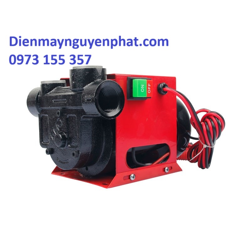 ﻿Bơm dầu diesel 24V DYB-70, bơm dầu mini 24V DYB-70, bơm dầu cánh gạt DYB70 - 24V