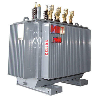 Máy biến áp dầu 3 pha kiểu kín 2000kVA-22/0.4kV