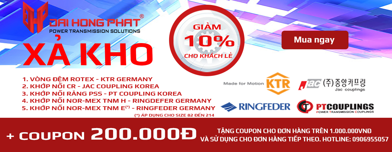 Khớp nối trục xả kho hàng khủng