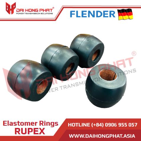Cao su giảm chấn Rupex Flender - Germany, đủ size, sẵn kho
