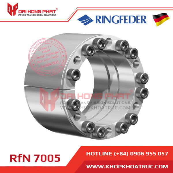 Bộ khóa trục/ khớp khóa trục côn (Locking Assembly - Shrink Discs), HÀNG SẴN KHO 