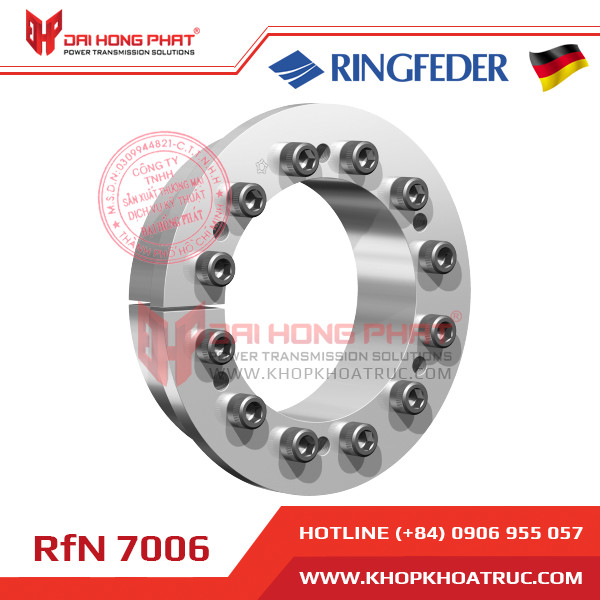 Bộ khóa trục/ khớp khóa trục côn (Locking Assembly - Shrink Discs), HÀNG SẴN KHO 