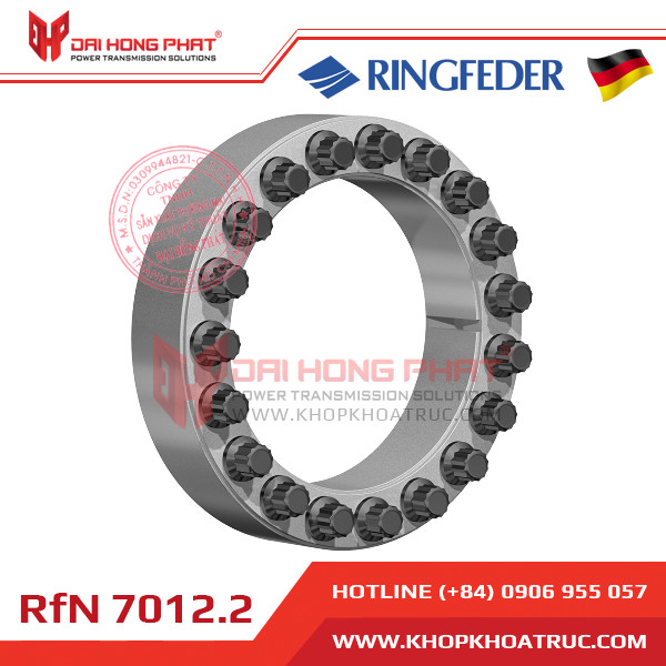 Bộ khóa trục/ khớp khóa trục côn (Locking Assembly - Shrink Discs), HÀNG SẴN KHO 