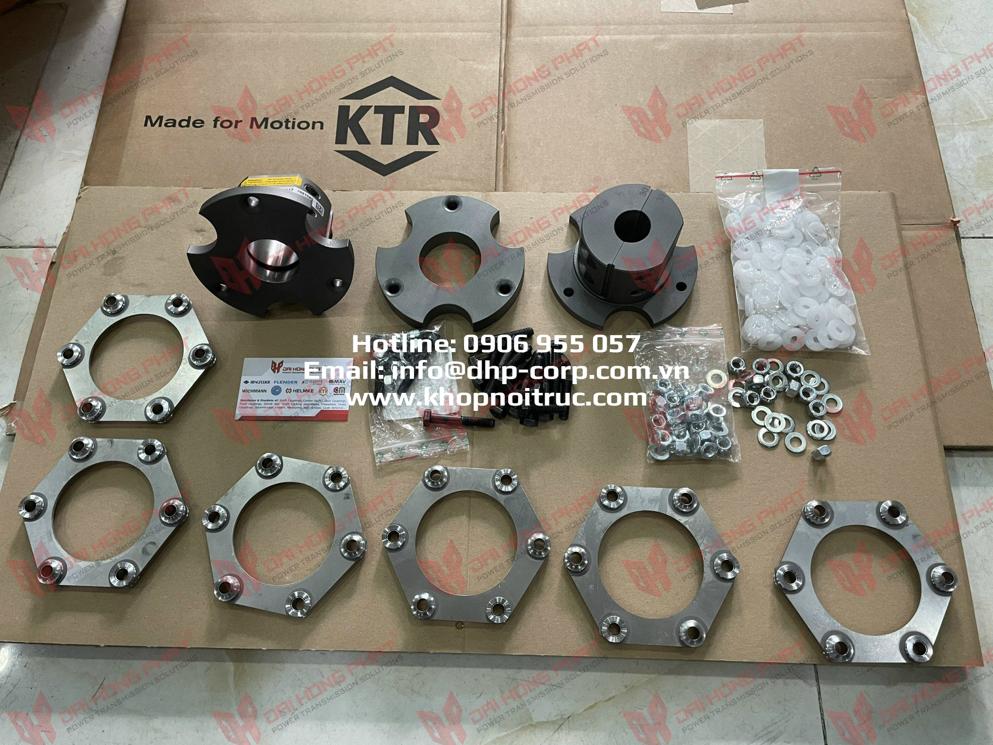 Khớp nối đĩa thép đàn hồi Đại Hồng phát