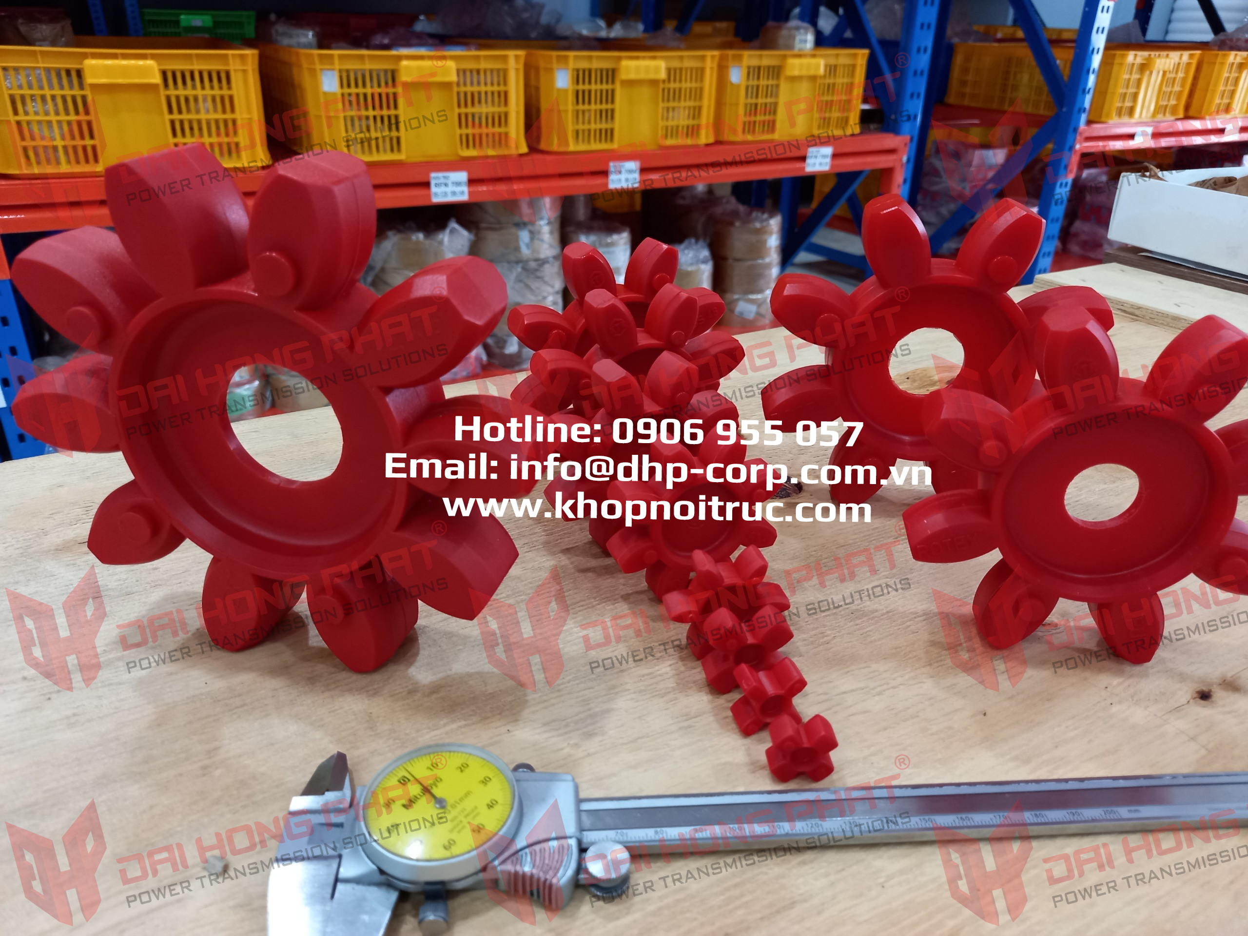 Vòng đệm cao su giảm chấn Rotex GS KTR Đại Hồng Phát