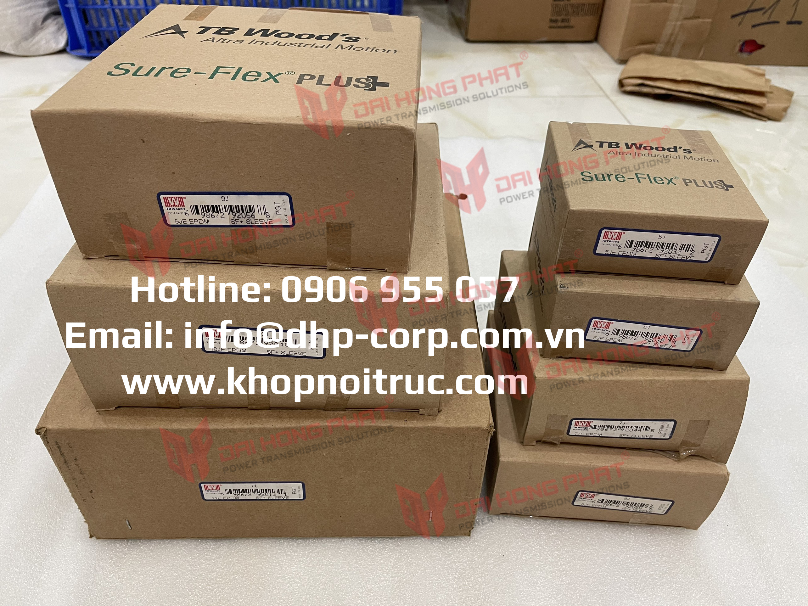 Khớp nối Sure Flex - vòng đệm Sure Flex Đại Hồng Phát