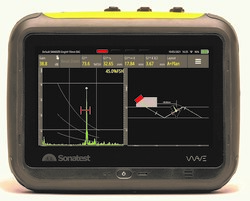 Thiết bị siêu âm dò khuyết tật có tính tương tác và đo chiều dầy Sonatest WAVE