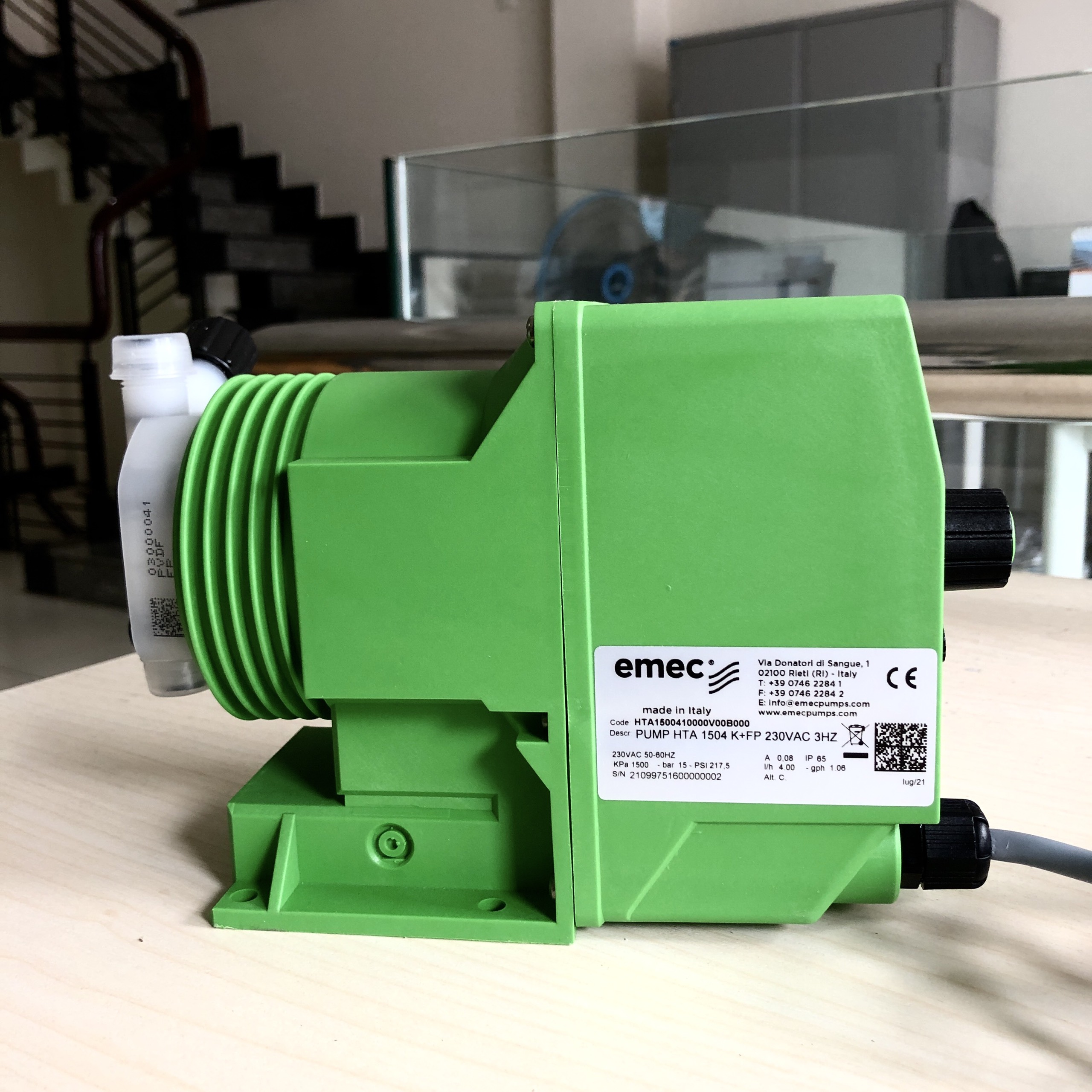 Bơm Định Lượng Emec Dòng HTA