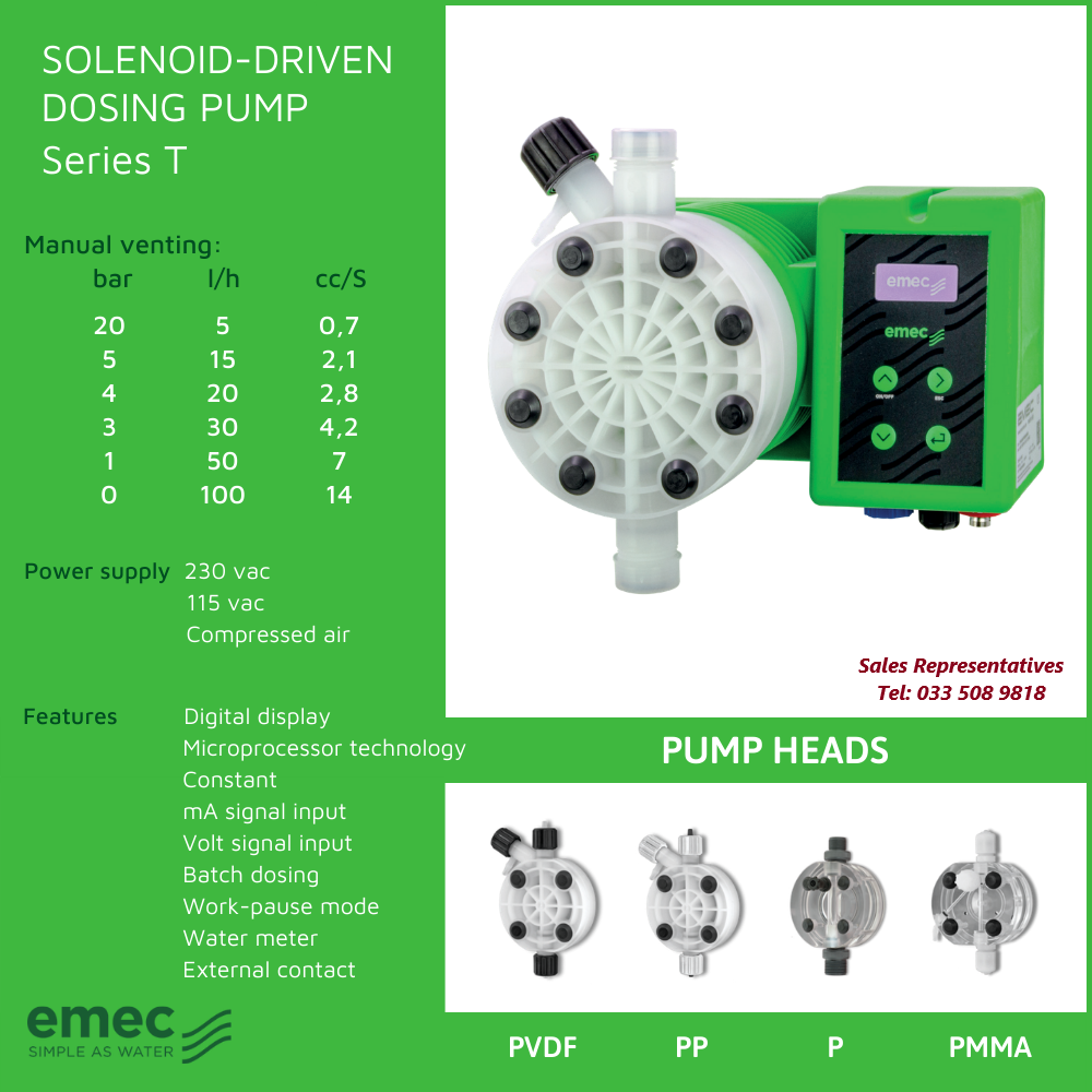 Bơm Định Lượng Emec Dòng T Series