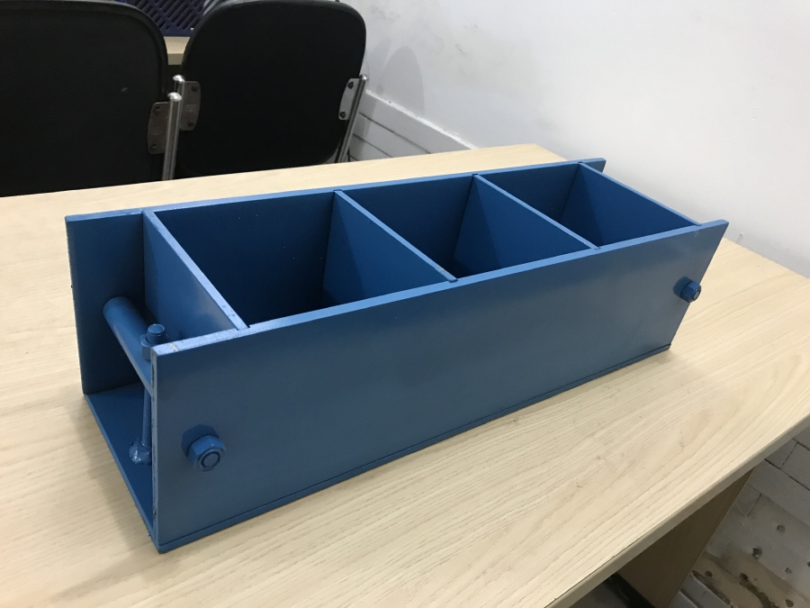 KHUÔN ĐÚC MẪU BÊ TÔNG HÌNH LẬP PHƯƠNG 150MM (15CM) - KÉP 3
