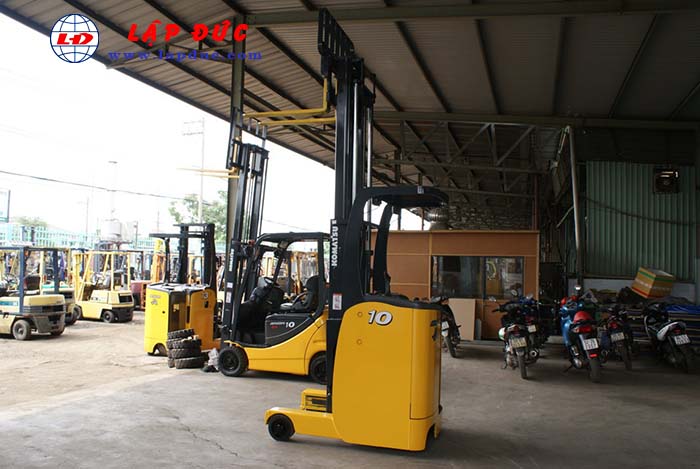 Xe nâng điện đứng lái 1 Tấn KOMATSU FB10RL-14