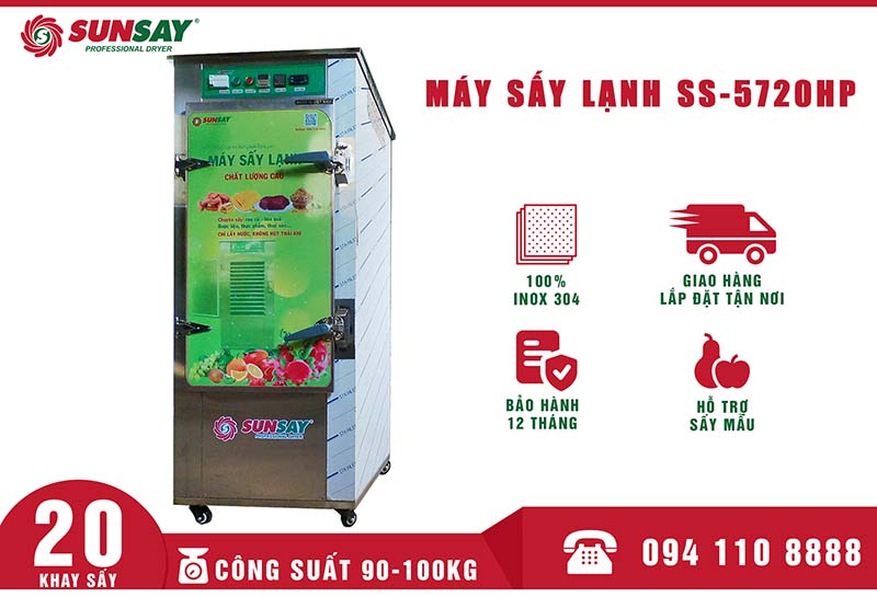 Máy sấy lạnh 20 khay