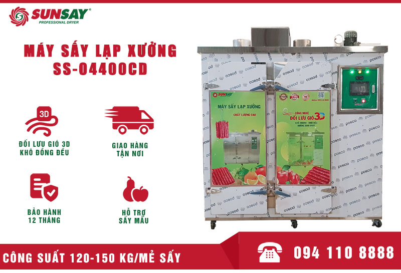 Máy sấy lạp xưởng công nghiệp