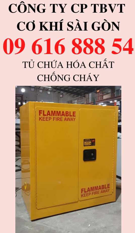 TỦ CHỨA DUNG MÔI CÓ THỂ CHÁY LOẠI 2 CỬA Model: LV-FM170