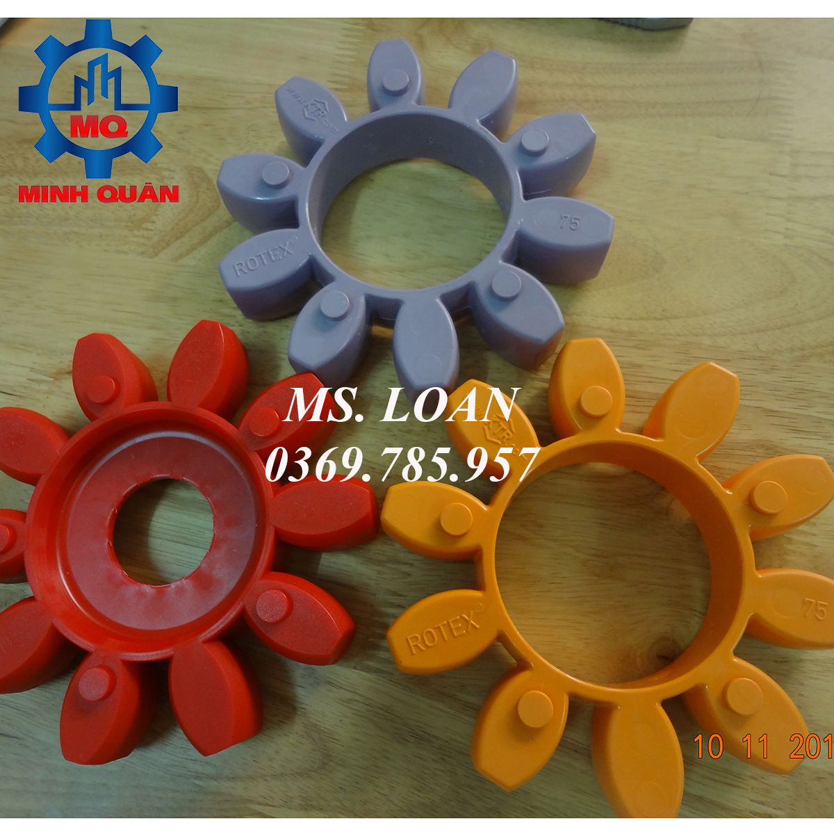 Vòng đệm cao su giảm chấn khớp nối rotex ktr