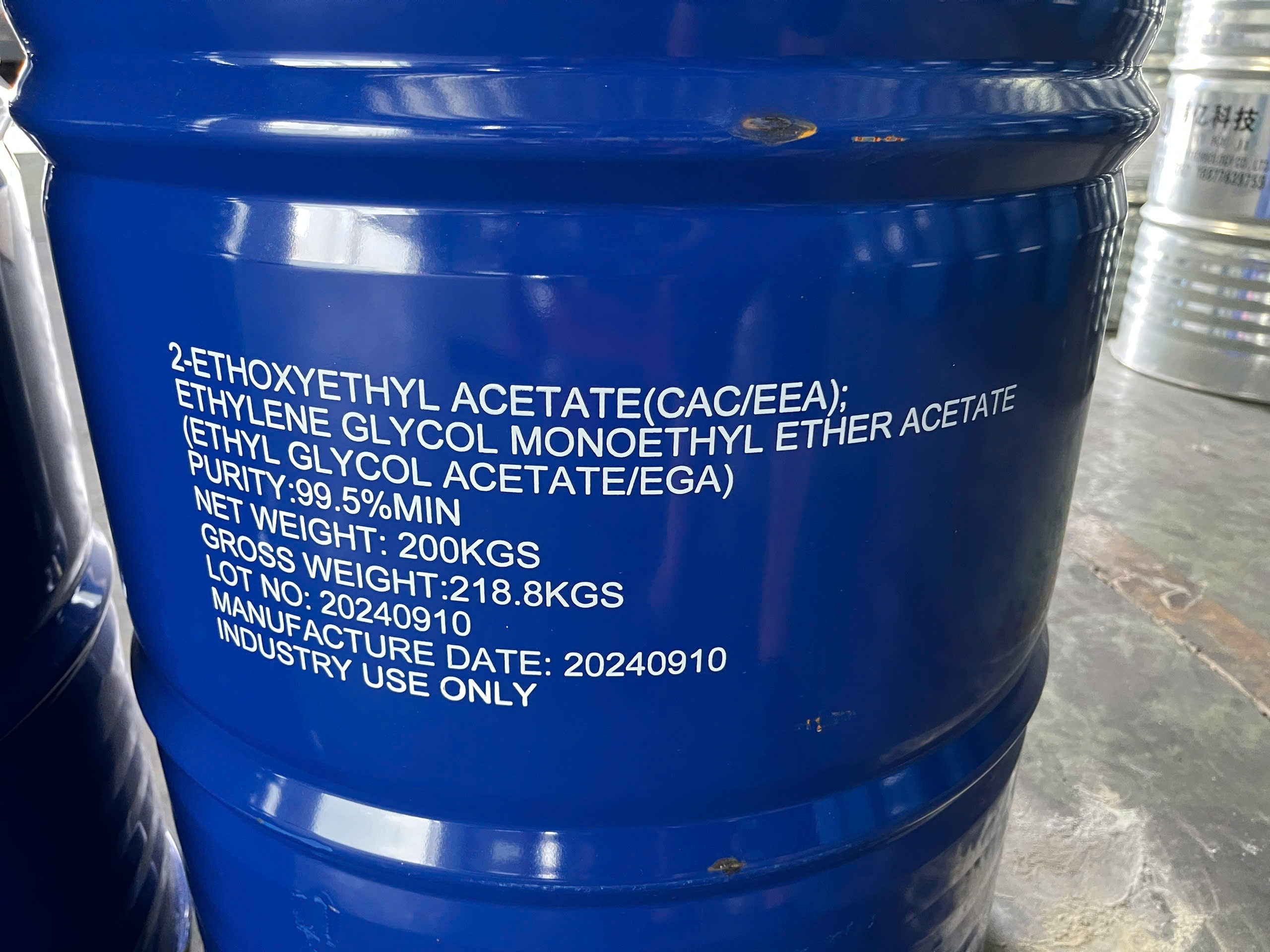 Hóa chất 2-Ethoxyethyl acetate, Cellosolve acetate (CAC), Ethyglycol acetate