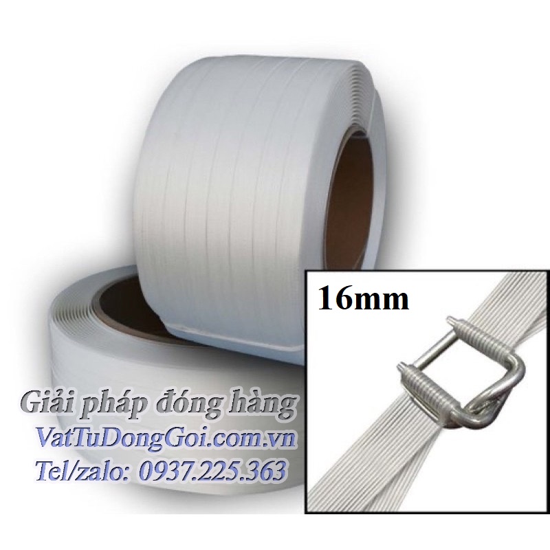 Dây đai composite 16mm cuộn dài 850 mét 
