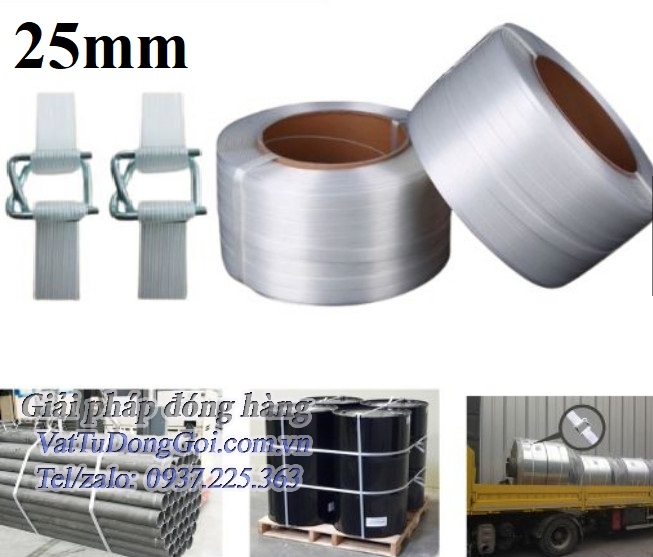 Dây đai composite 25mm cuộn dài 500 mét