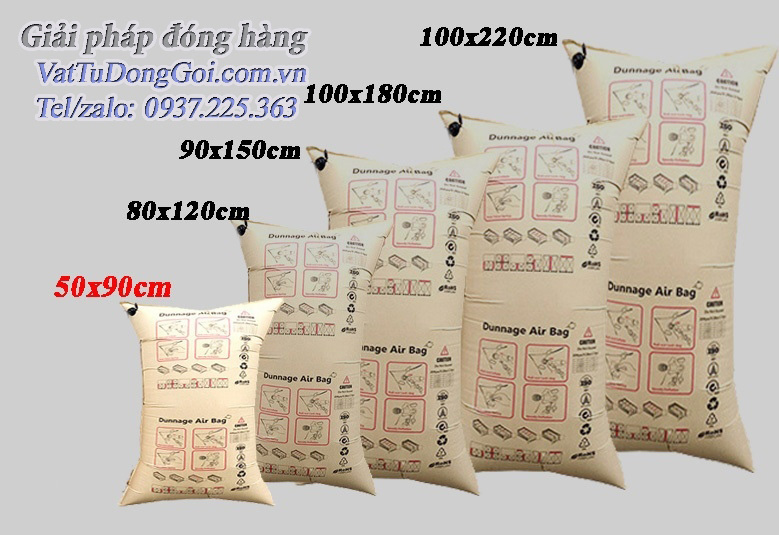 Túi khí chèn hàng 1000x2200- thùng 45 cái giao hàng miễn phí