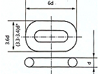 Mắt xích không ngáng