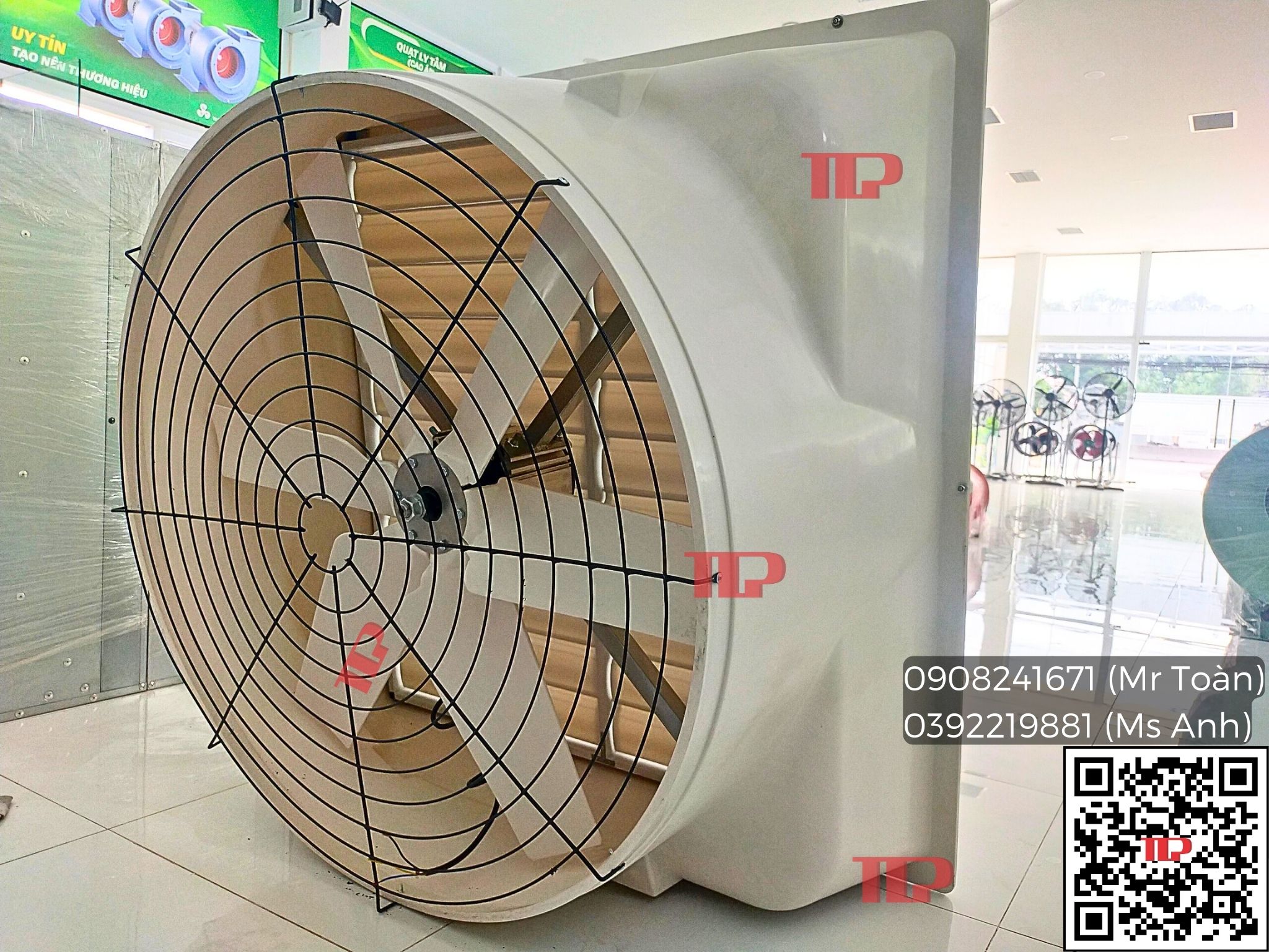 Quạt loa Composite thông gió trang trại