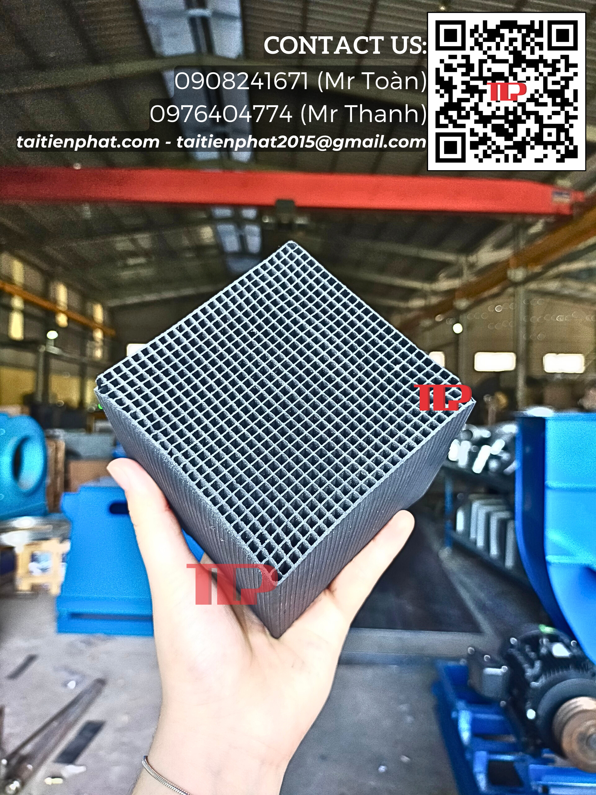 Than hoạt tính Carbon dạng tổ ong - Activated Carbon Honeycombs
