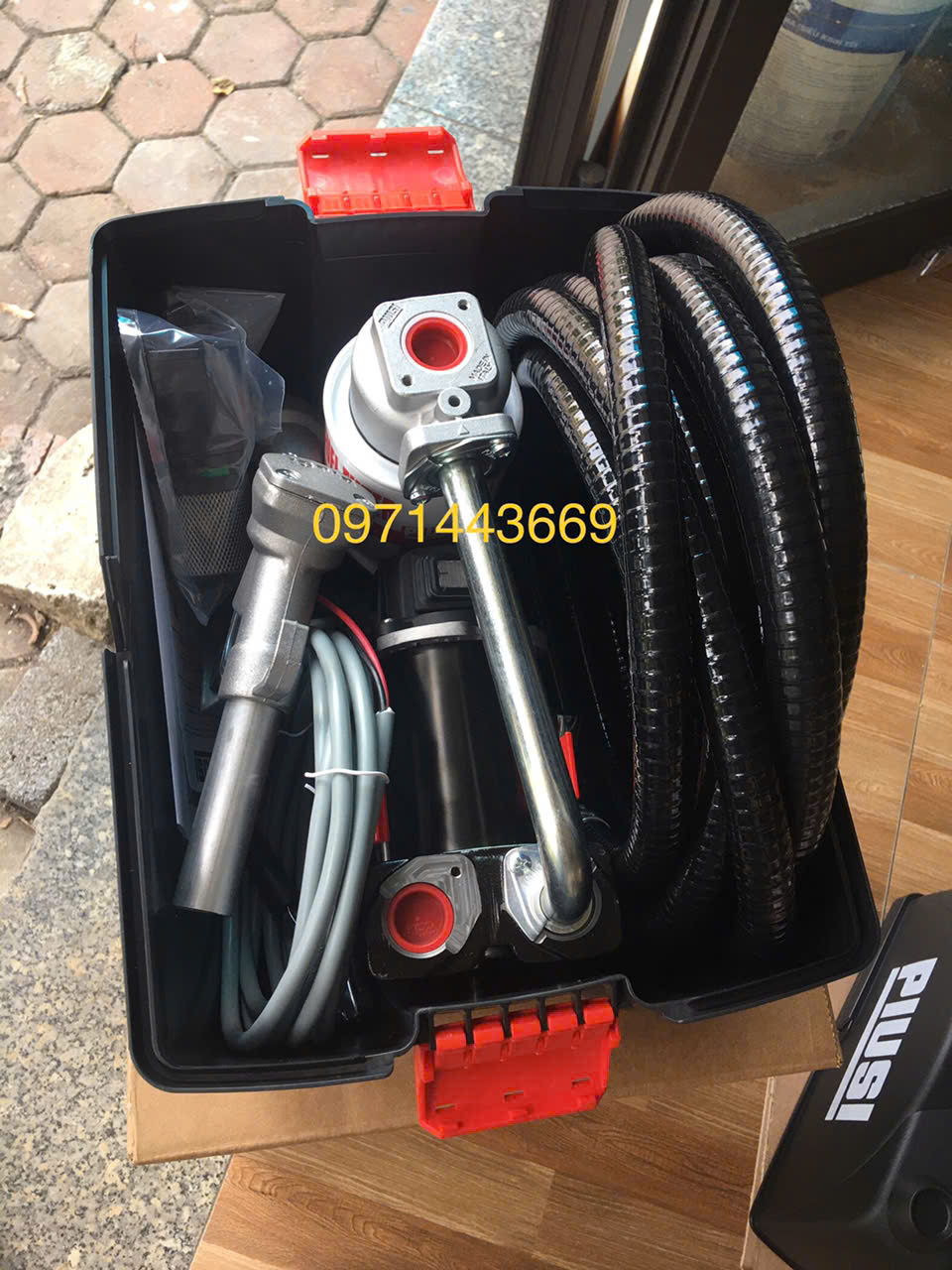 Bơm dầu piusi box pro 12/24v