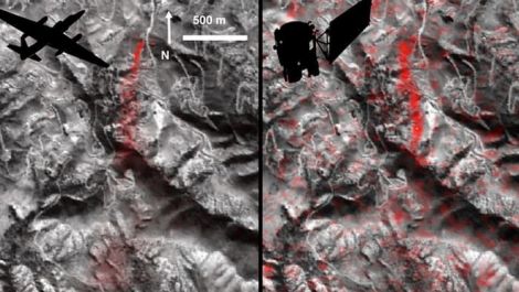 Vệ tinh NASA chụp hình hiện tượng rò rỉ khí mêtan đầu tiên được phát hiện từ không gian