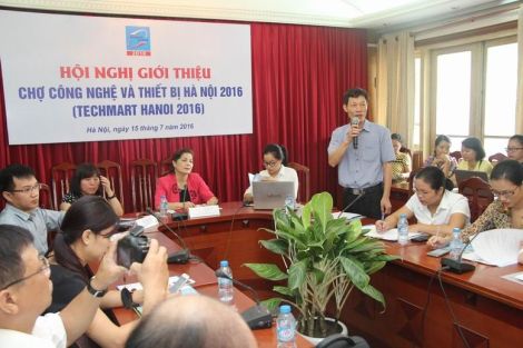 Hội nghị giới thiệu Chợ công nghệ và thiết bị Hà Nội năm 2016