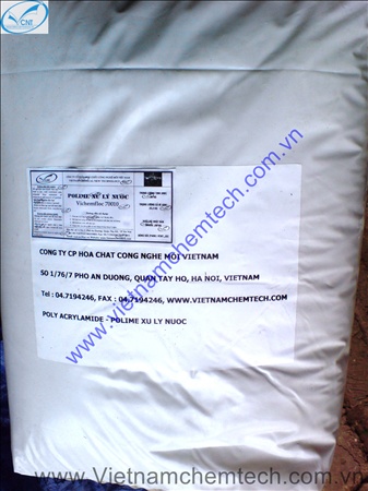 Vichemfloc 70010 - Nonion trợ keo tụ cho xử lý nước sinh hoạt