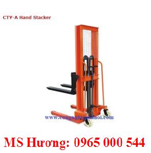 Xe nâng tay thấp có cân/càng siêu dài