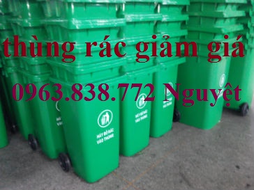 Thùng rác nhựa HDPE