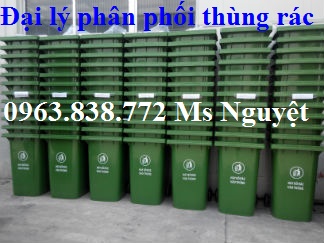 Thùng rác nhựa HDPE