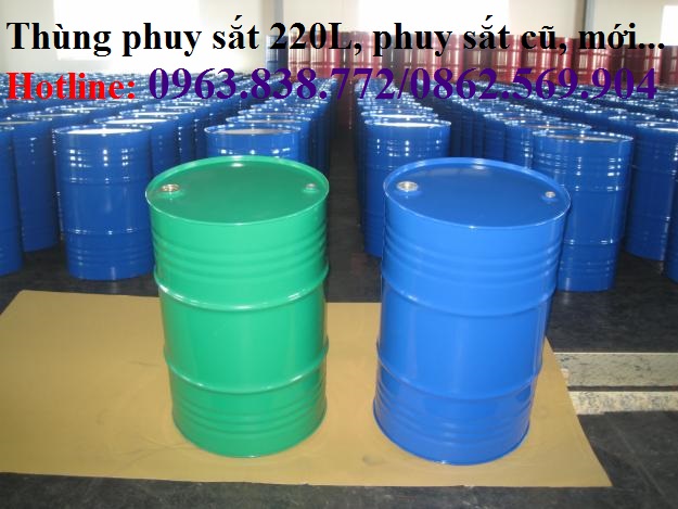 Thùng phuy đựng chất thải, thùng phuy đựng hóa chất