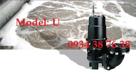 Bơm chìm nước thải tsurumi Series  U