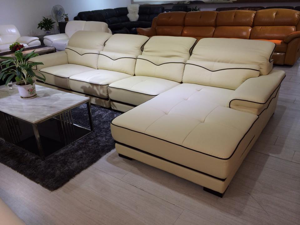 Sofa da cao cấp nhập khẩu Hải Phòng