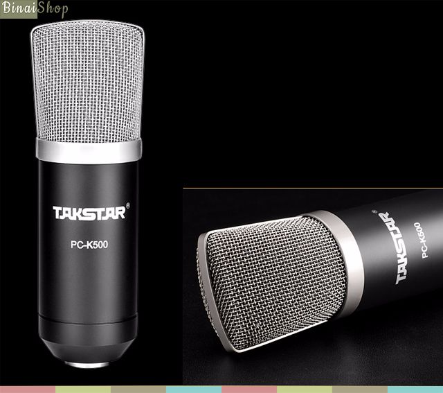 Microphone condenser thu âm Takstar PC-K500 (Suite)