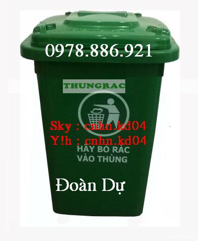 Thùng rác 60 lít