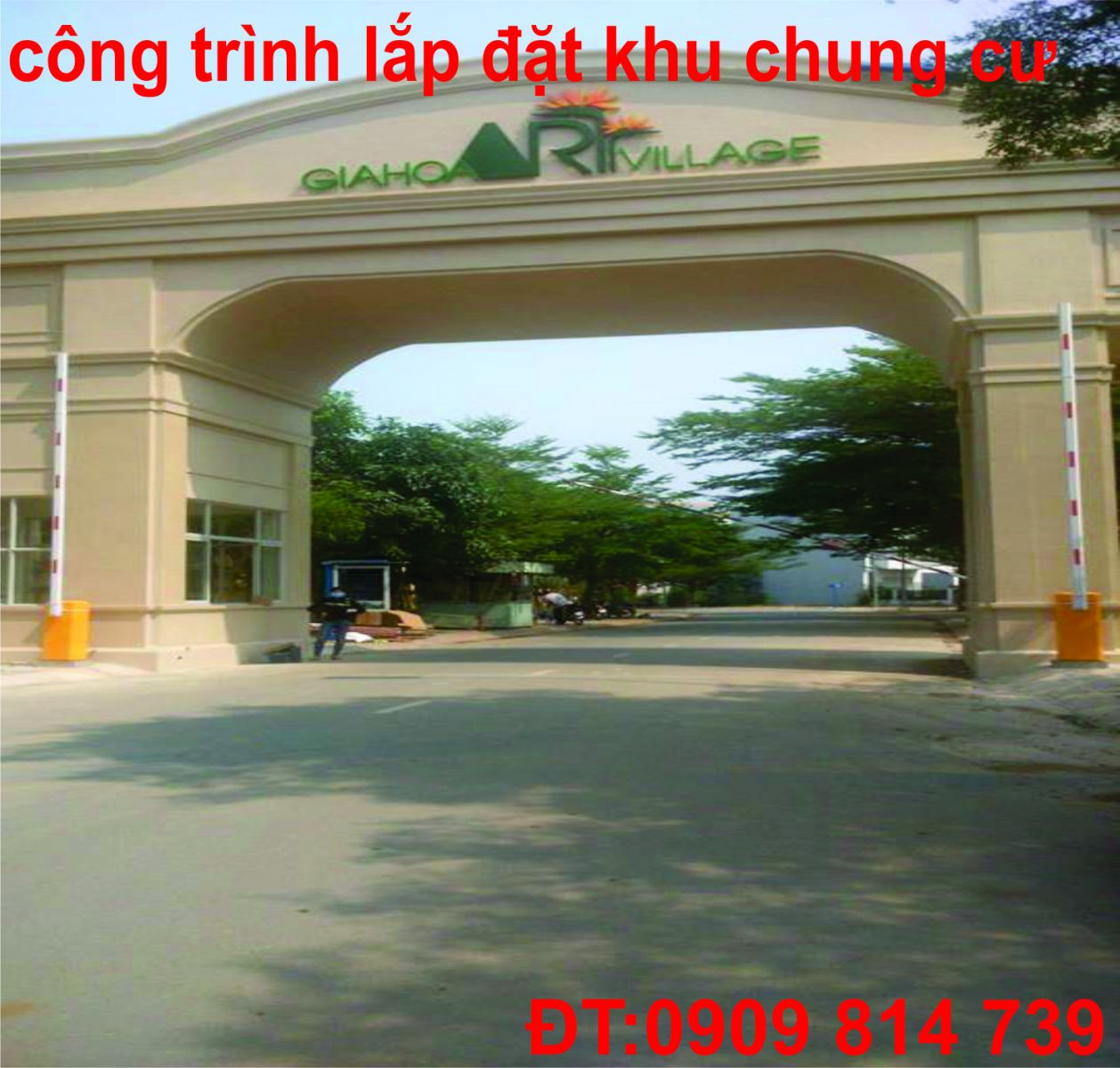 Thanh chắn barrier tự động