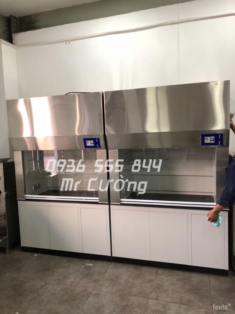 Tủ hút khí độc cửa trượt tự động