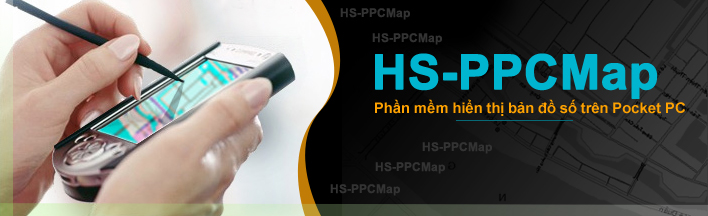 Phần mềm hiển thị bản đồ số trên Pocket PC