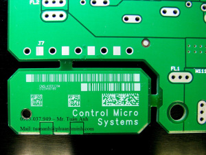 Khắc, in barcode, mã vạch lên inox, kim loại… quận 9, quận 2, thủ đức…