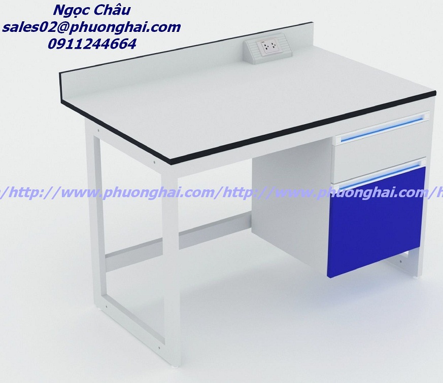 Bàn thí nghiệm áp tường - wall bench - near bench