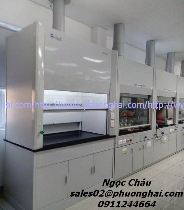 Tủ hút khí độc - fume hood