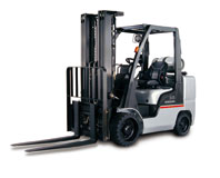 Xe nâng Nissan động cơ diesel trọng tải 1-7 tấn